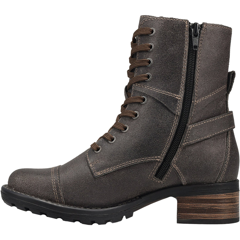 Taos Crave Women's Mid Boots Charcoal Ruff Out