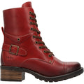 Taos Crave Women's Urban Boots Classic Red Leather