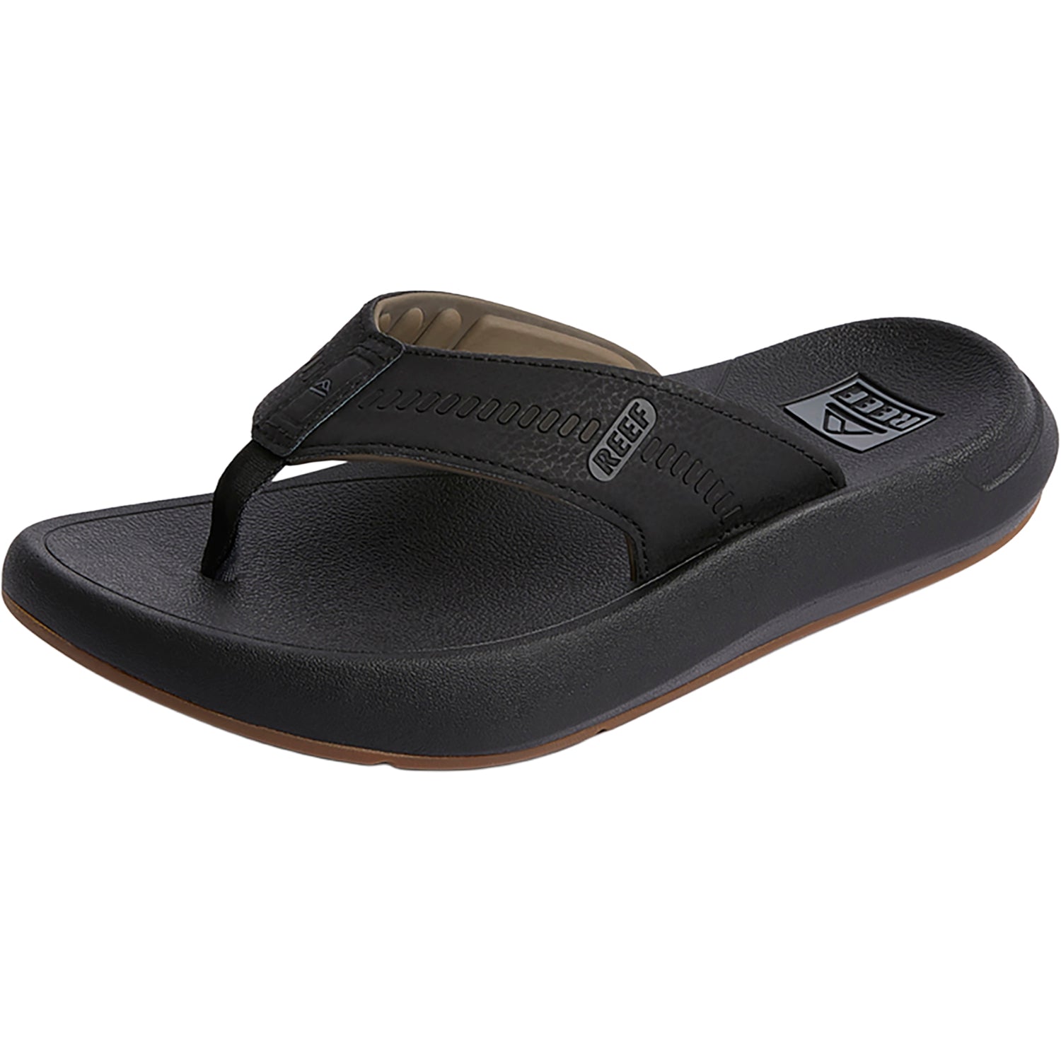 Reef Cruiser Men's Recovery Slide Sandals Sandals Black/Grey