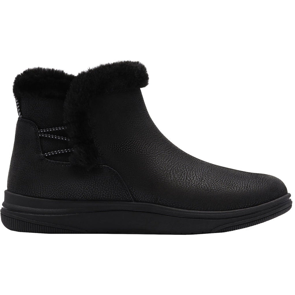 Clarks Cloudsteppers Breeze Fur Women's Boots Black Combi