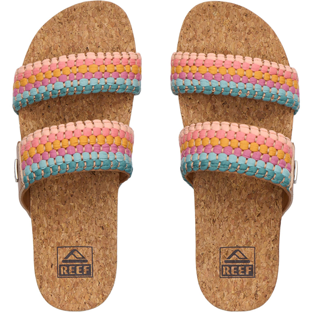 Reef Cushion Vista Women's Slide Sandals Sherbet Multi
