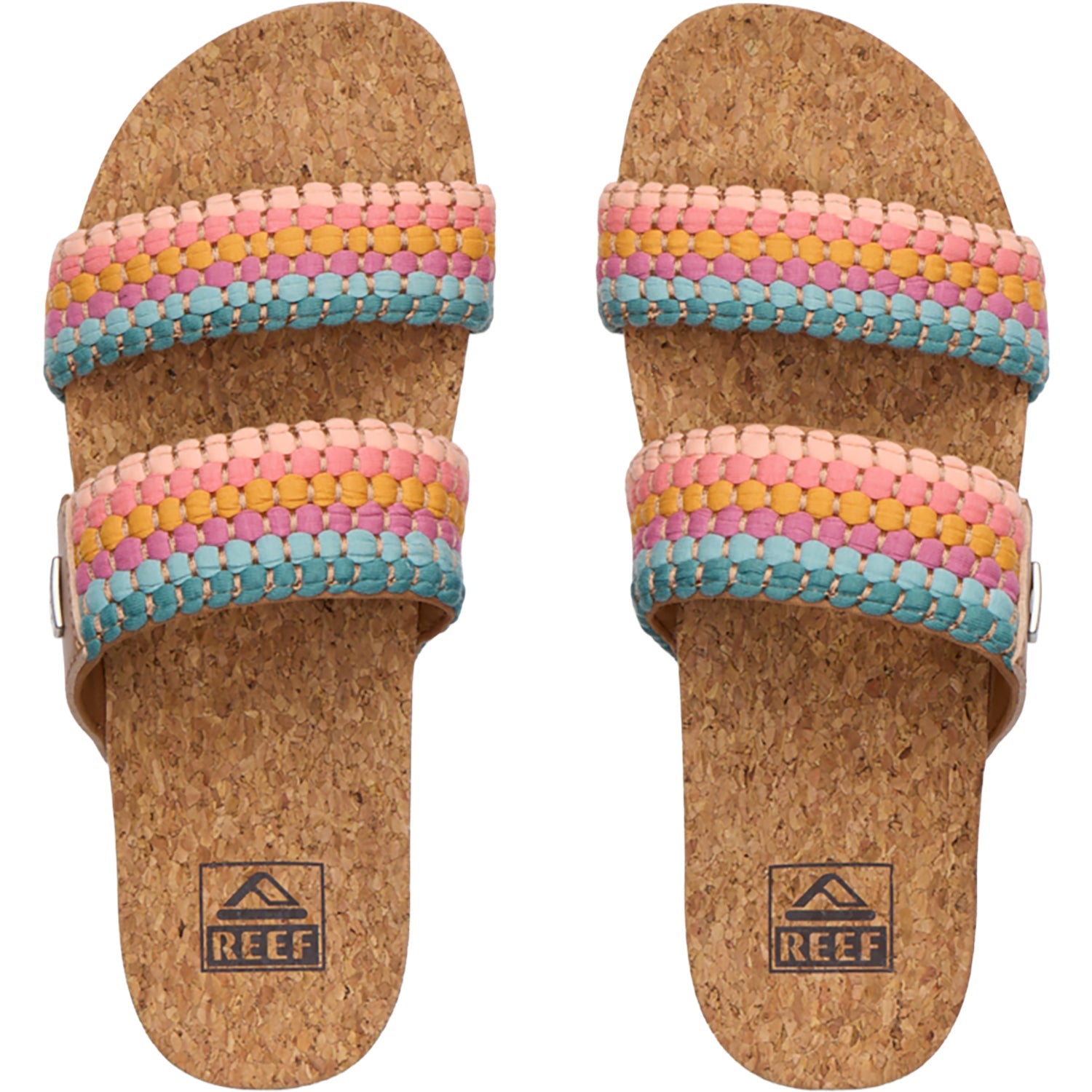 Reef Cushion Vista Women's Slide Sandals Sherbet Multi