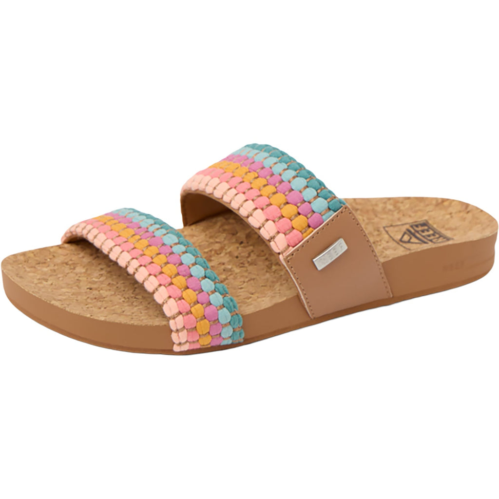 Reef Cushion Vista Women's Slide Sandals Sherbet Multi