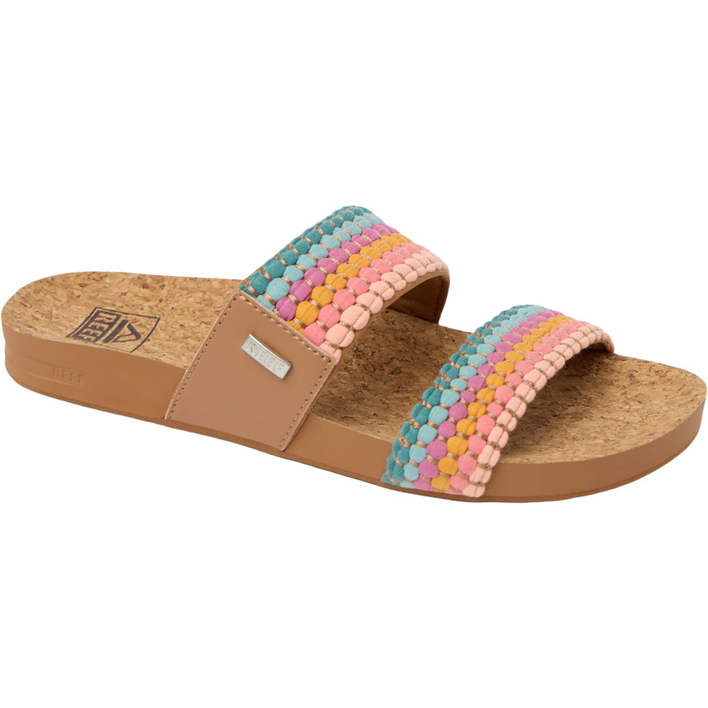 Reef Cushion Vista Women's Slide Sandals Sherbet Multi