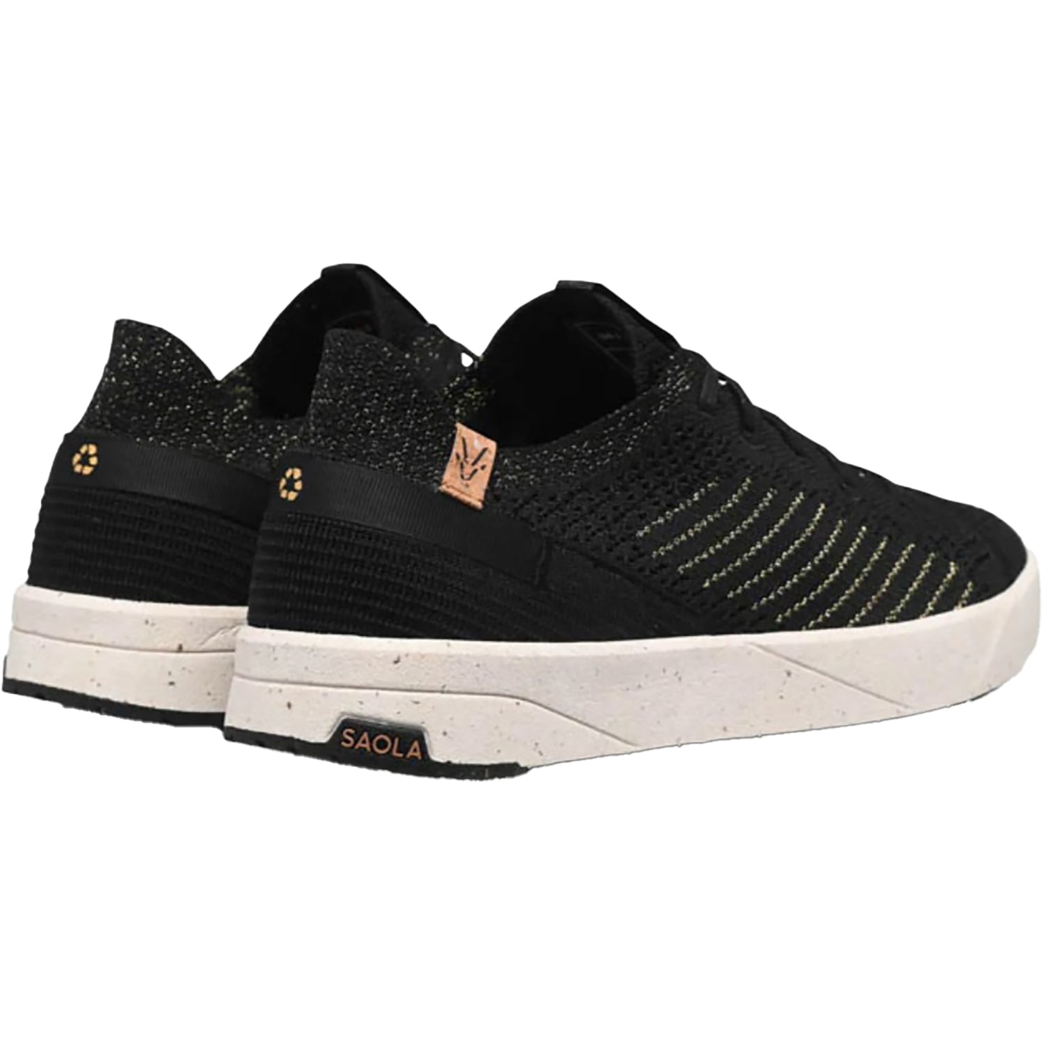 Saola Cannon Knit 3 Women's Athletic Shoes & Athleisure Shoes Black/Gold