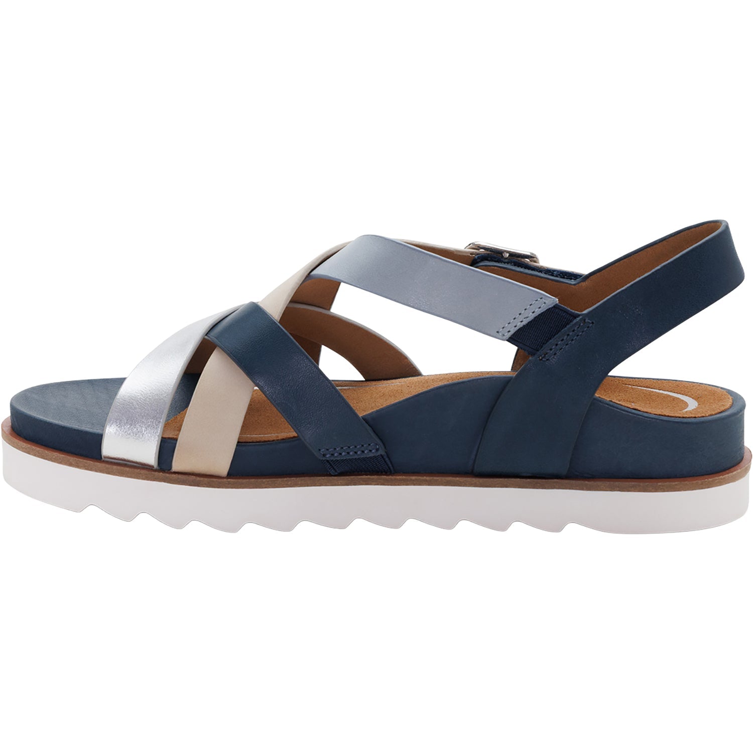Aetrex Carmen Women's Sandals Navy Multi