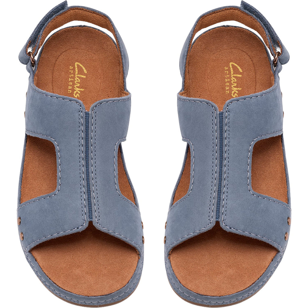 Clarks Cecily Sun Women's Sandals Denim Blue Nubuck