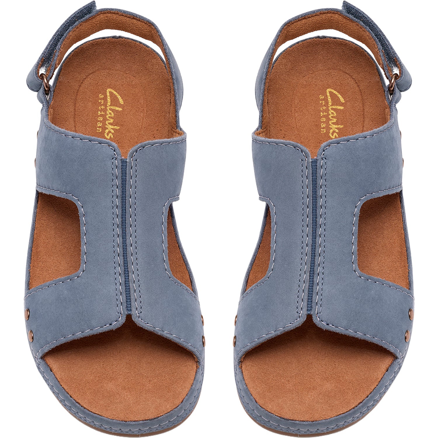 Clarks Cecily Sun Women's Sandals Denim Blue Nubuck