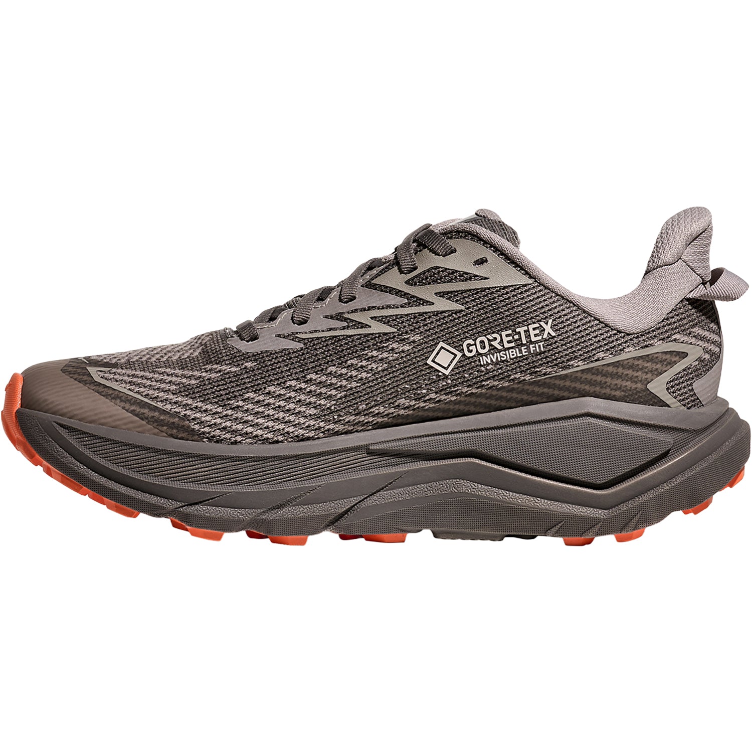 Hoka Challenger 8 GTX (Neutral Support) Women's Athletic Shoes Trail Hiking Shoes Cement/Gravel
