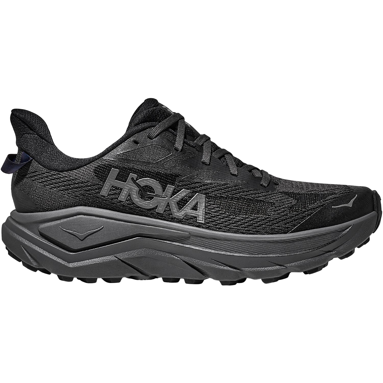 Hoka Challenger 8 Men's Athletic Shoes Black/Outer Orbit