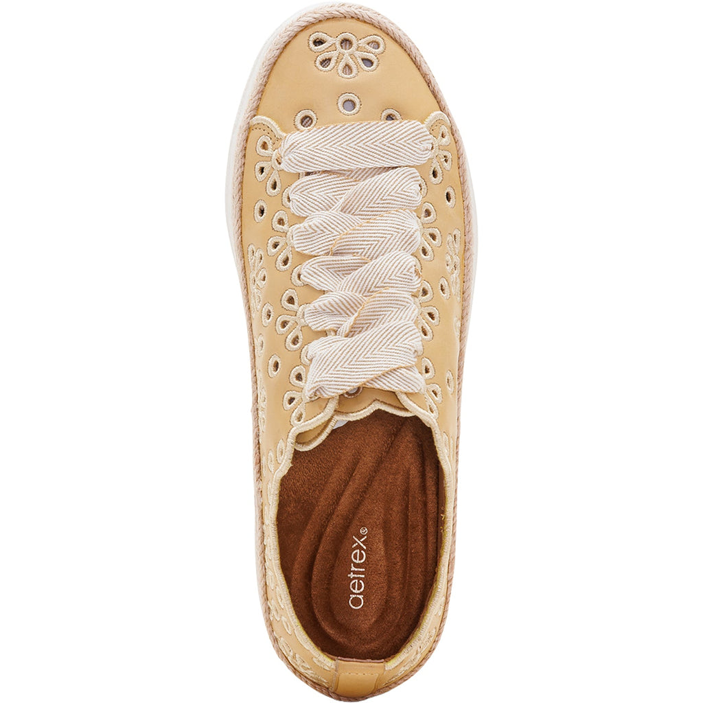Aetrex Charlotte Women's Casual Lace-Ups Butter