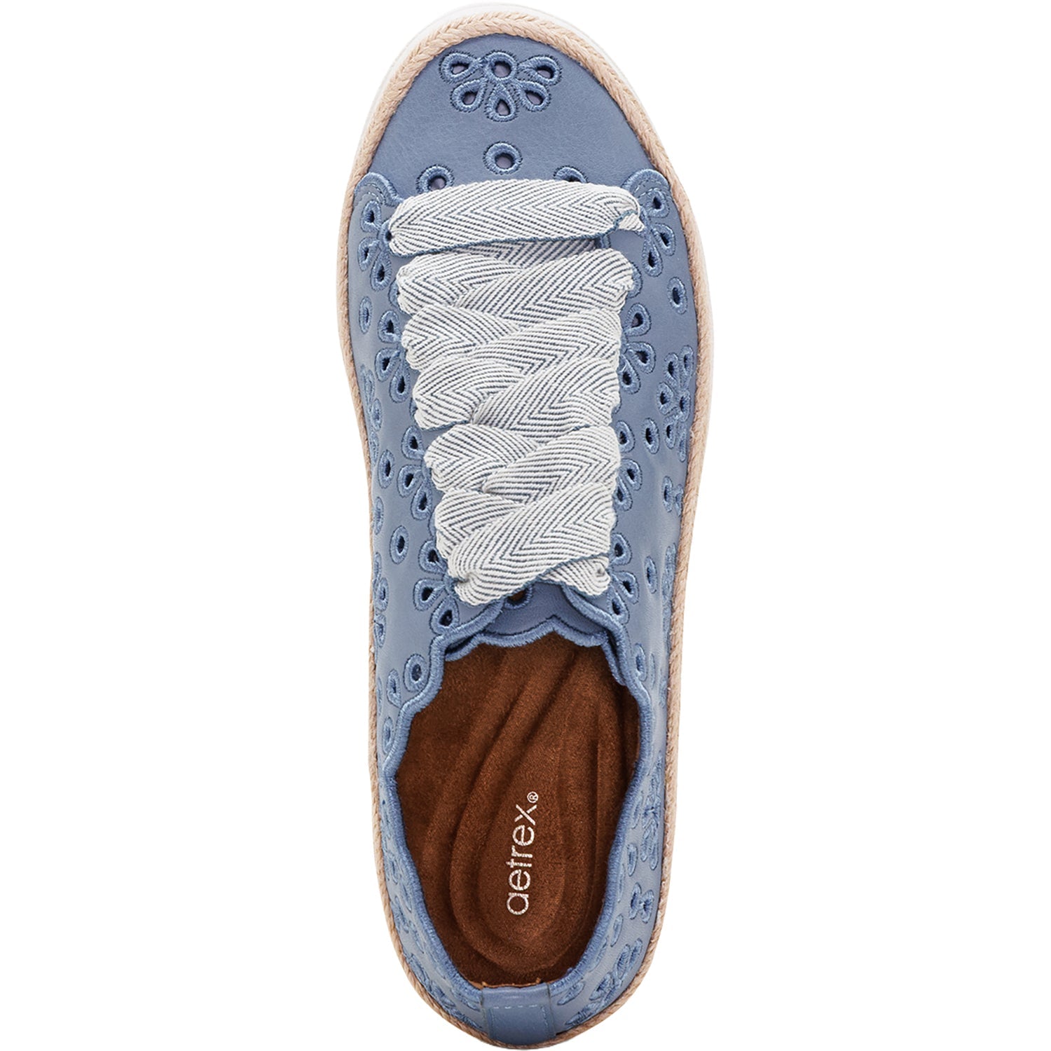 Aetrex Charlotte Women's Sneaker Hazy Blue