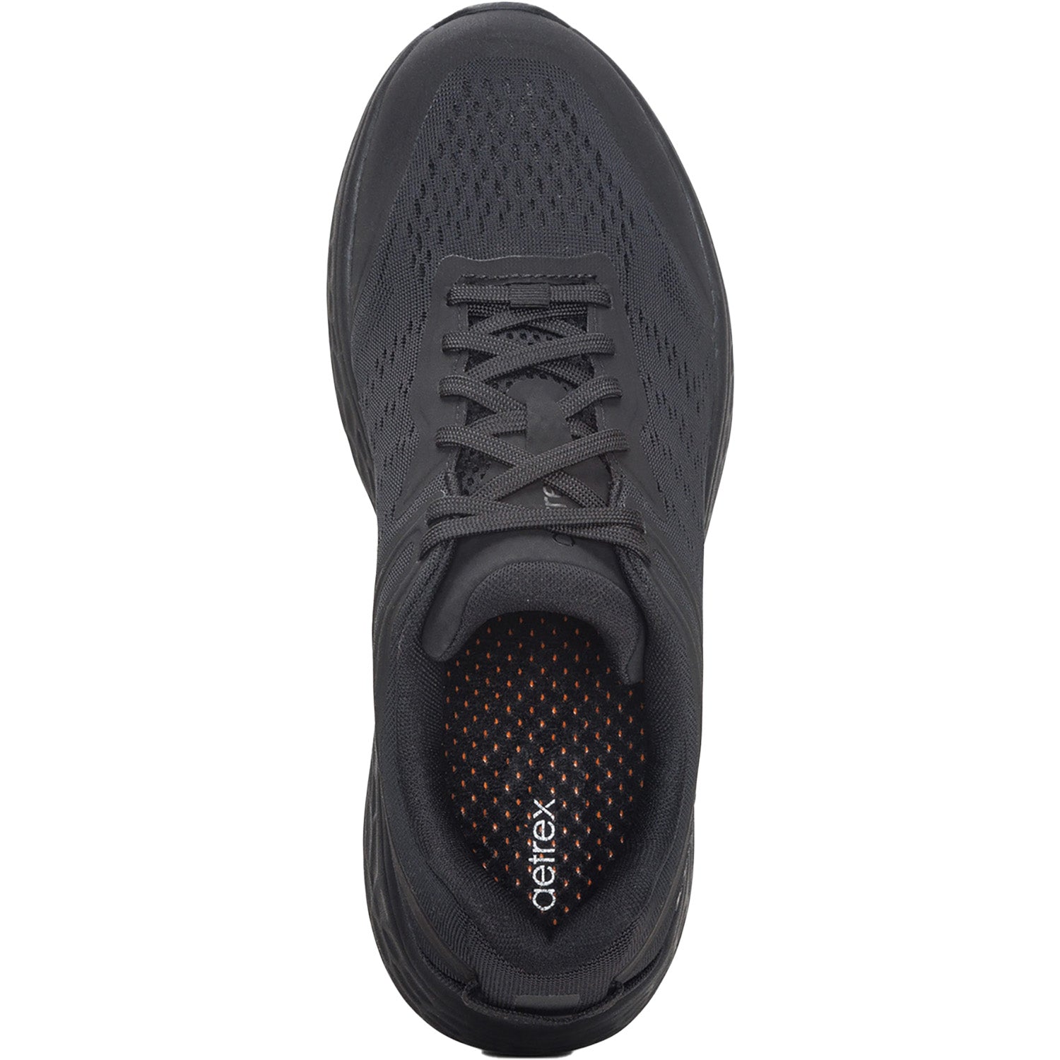 Aetrex Chase Men's Athletic Shoes Black/Black