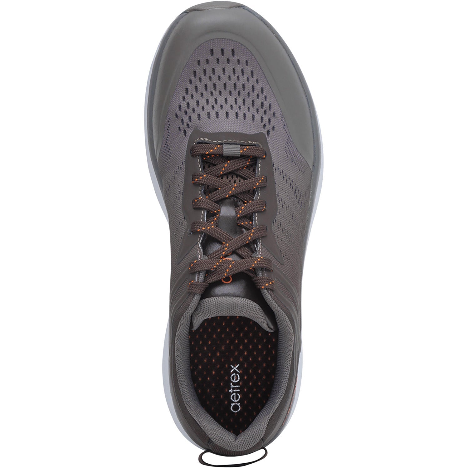Aetrex Chase Men's Athletic Shoes Grey Mesh