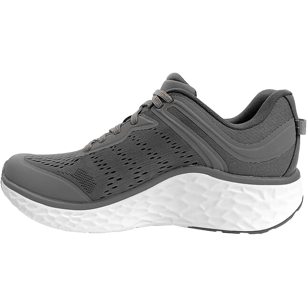 Aetrex Chase Men's Athletic Shoes Grey Mesh