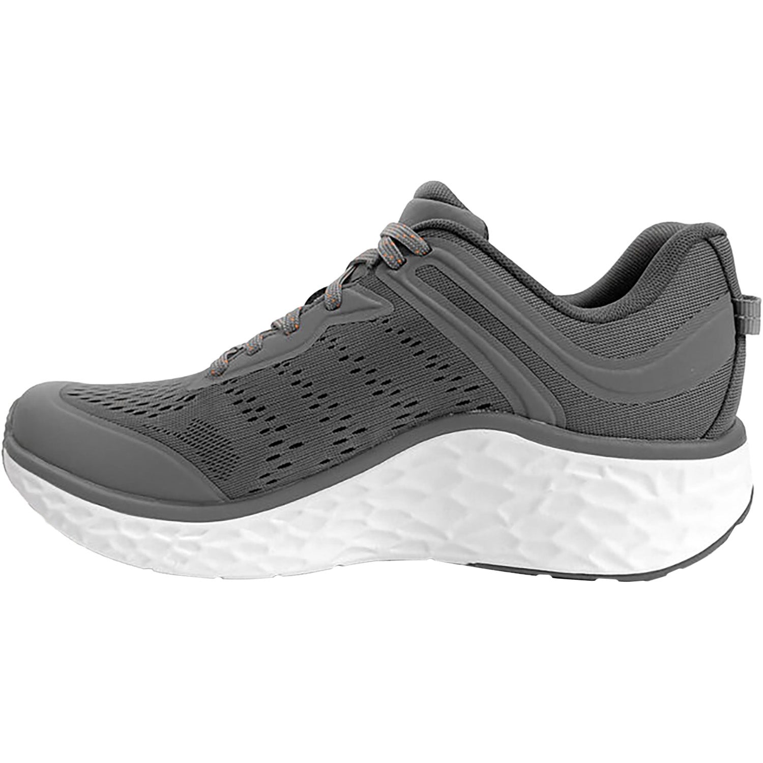 Aetrex Chase Men's Athletic Shoes Grey Mesh