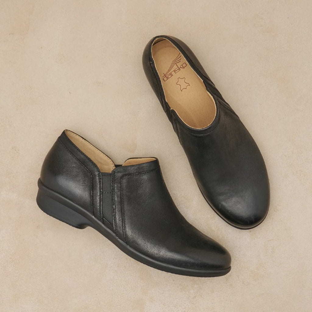 Dansko Cheryl Women's Boots Black Burnished Nubuck