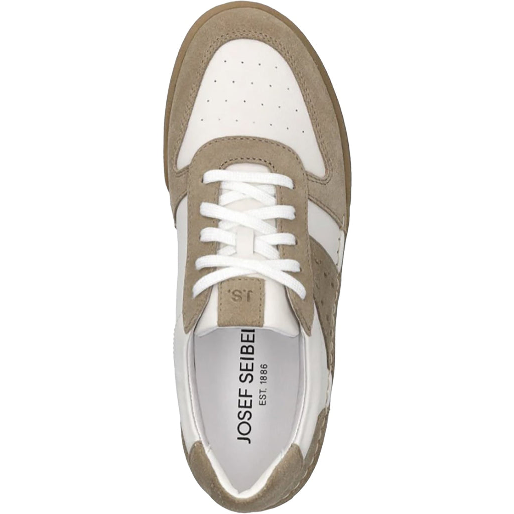 Josef Seibel Claire 27 Women's Lace Up Shoes Beige K Suede
