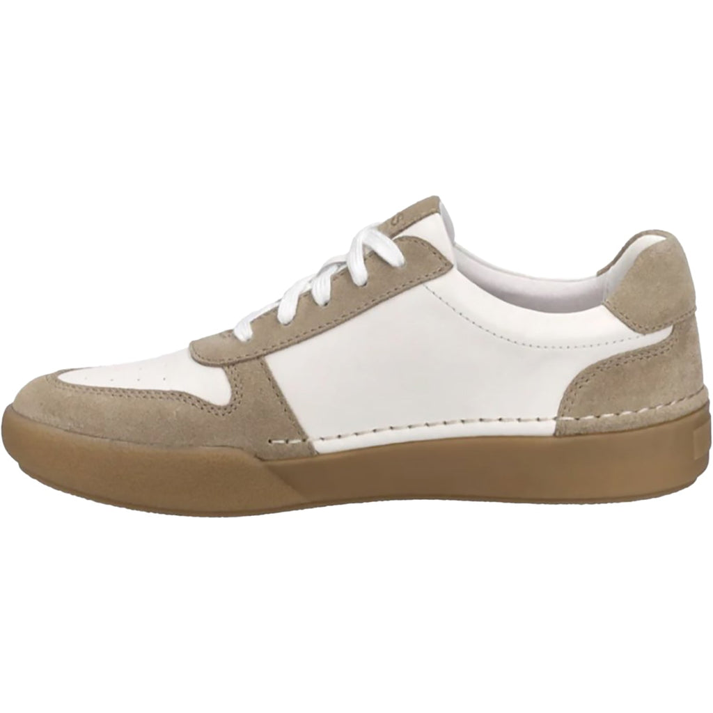 Josef Seibel Claire 27 Women's Lace Up Shoes Beige K Suede
