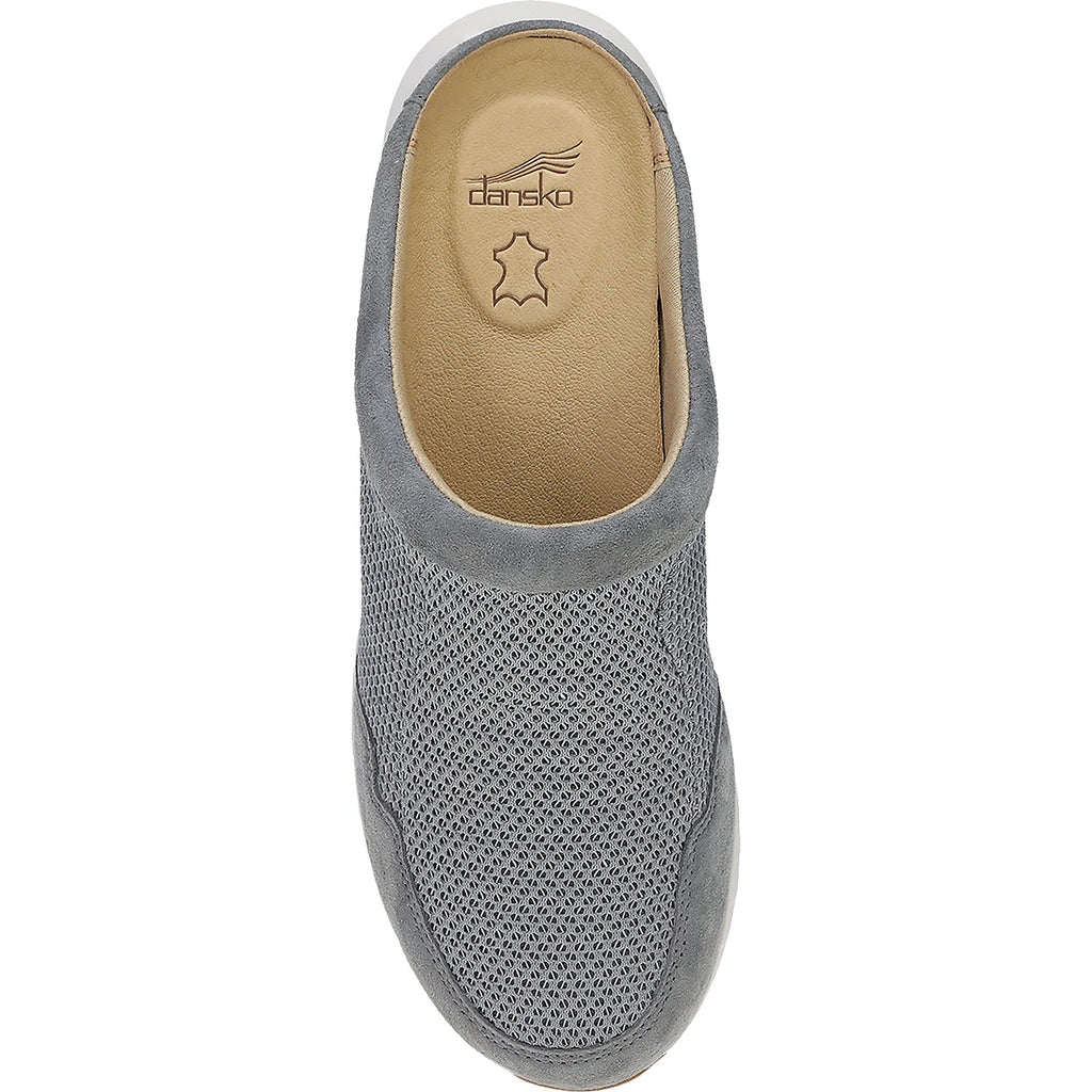 Dansko Claudia Clog Women's Open Back Clogs Grey Mesh