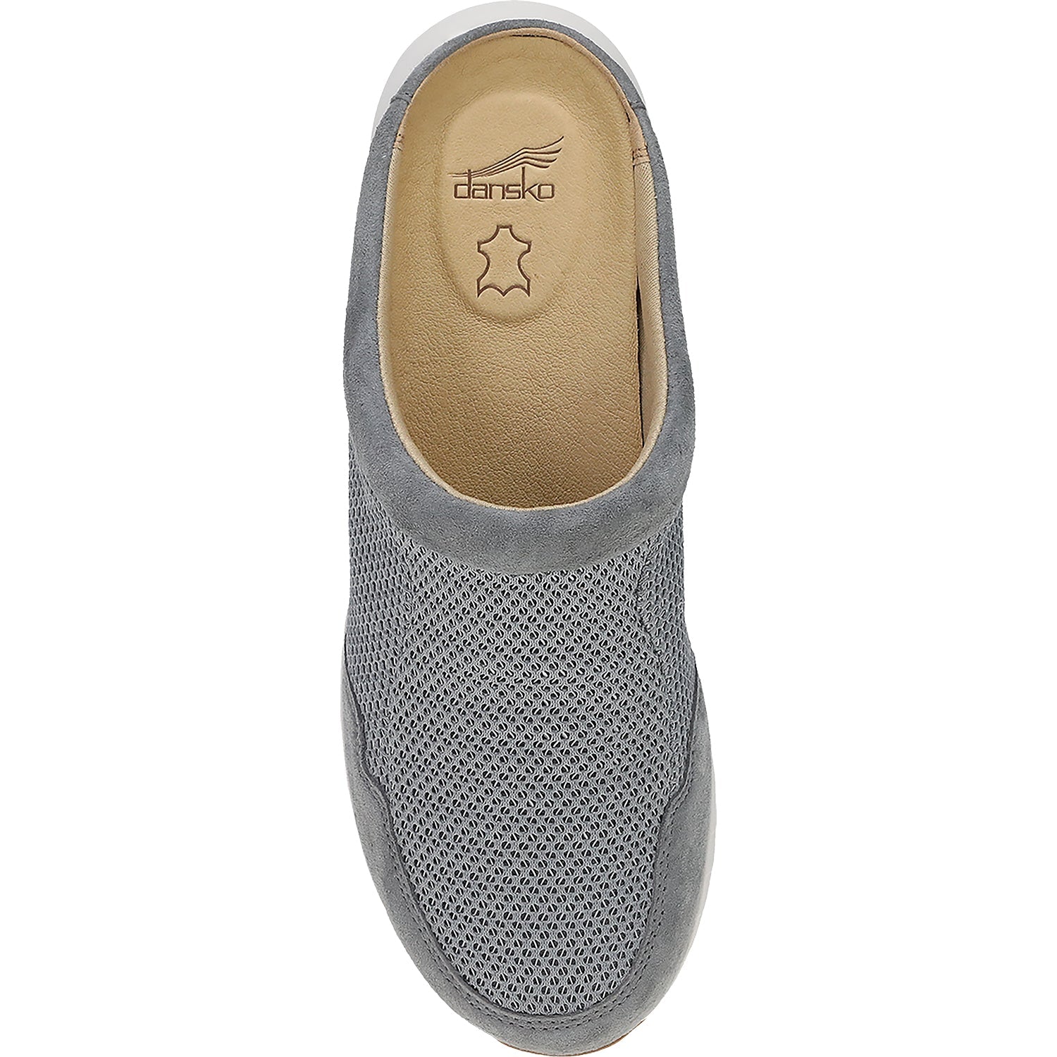 Dansko Claudia Clog Women's Open Back Clogs Grey Mesh