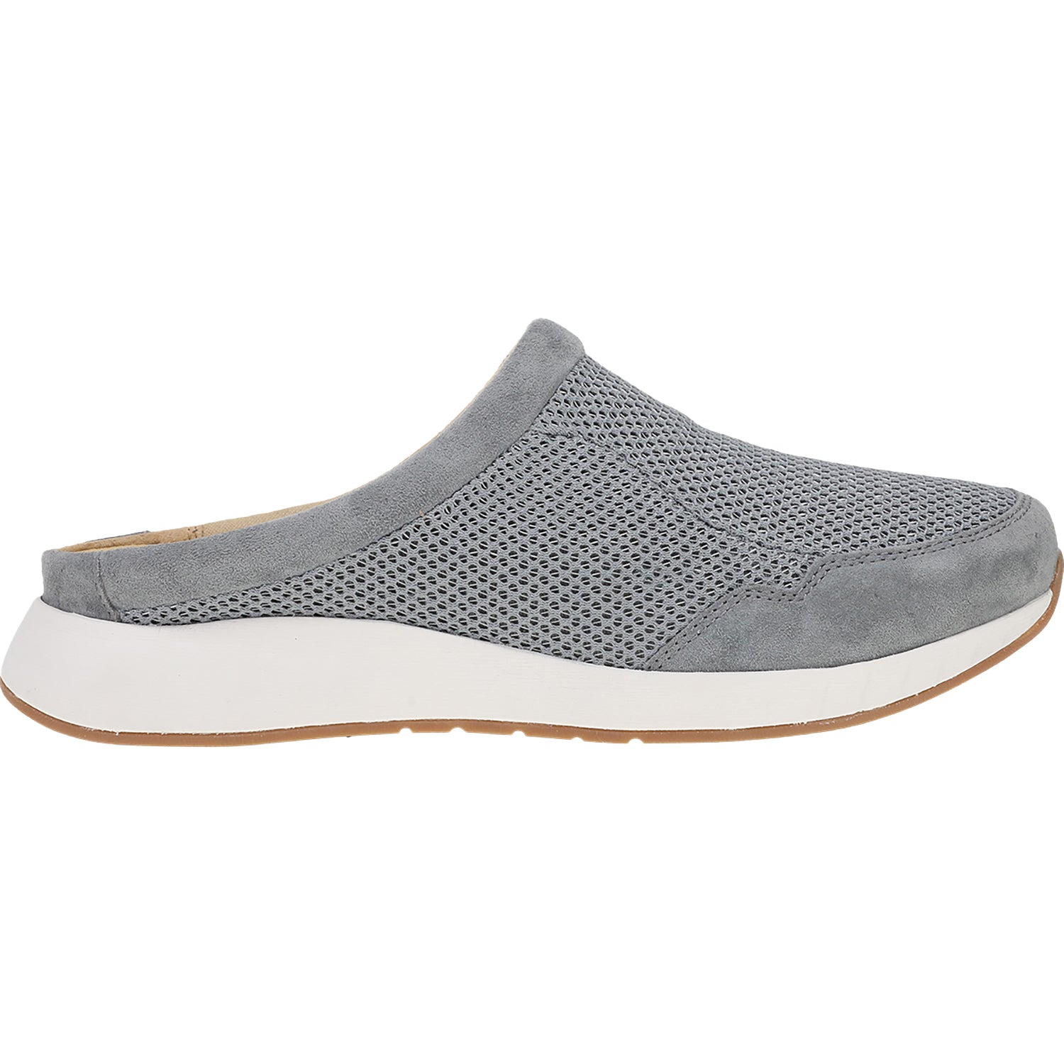 Dansko Claudia Clog Women's Open Back Clogs Grey Mesh