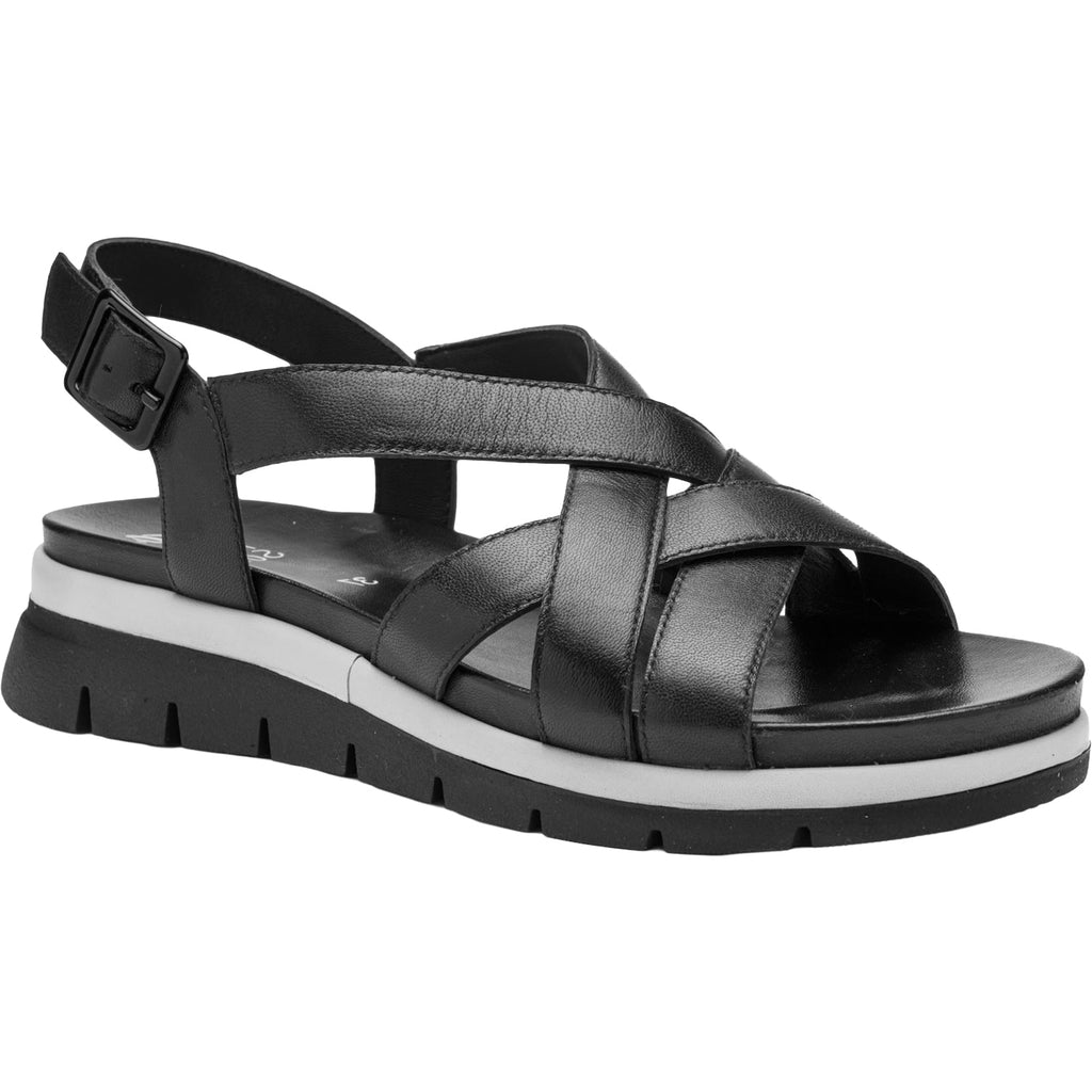Ara Clearwater Women's Sandals Black Calf Leather