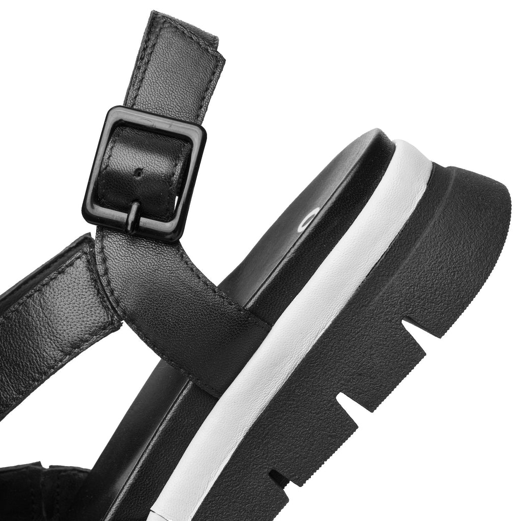 Ara Clearwater Women's Sandals Black Calf Leather