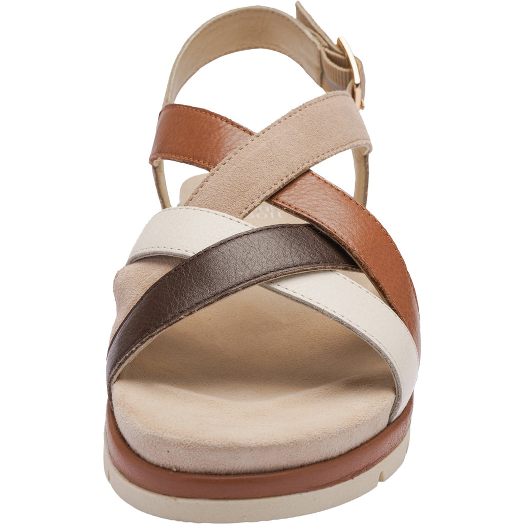 Ara Clearwater Women's Sandals Cream/Mousse/Mocca Calf/Shell Suede