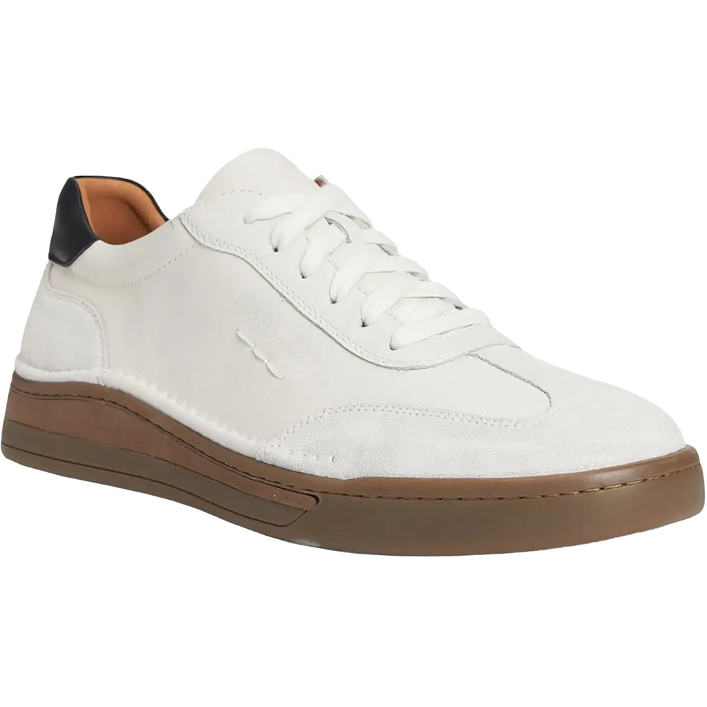 Josef Seibel Cleve 07 Men's Lace Up Shoes White Leather/Suede Combi