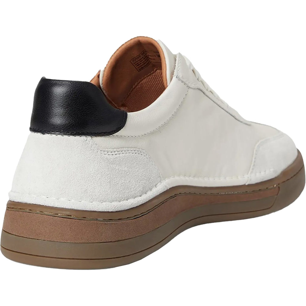 Josef Seibel Cleve 07 Men's Lace Up Shoes White Leather/Suede Combi