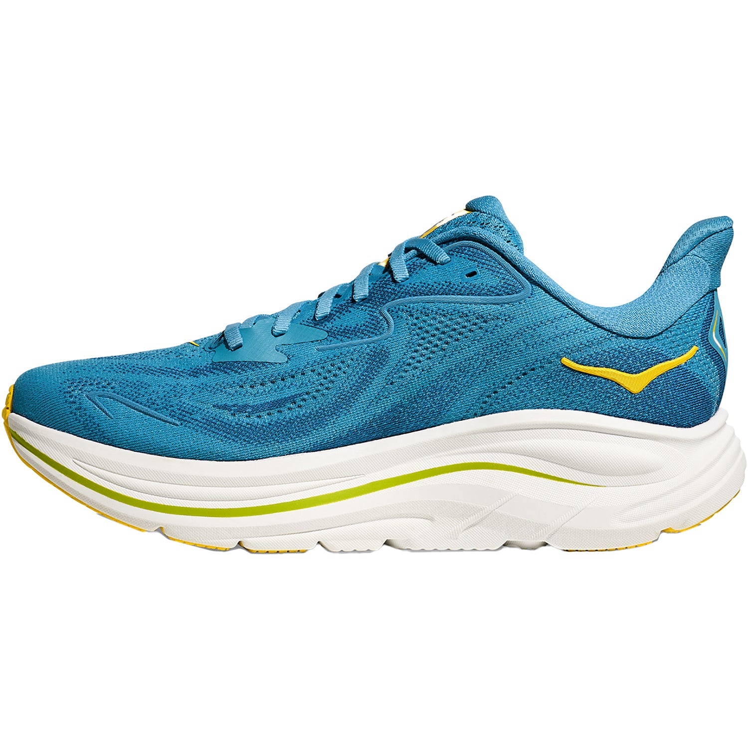 Hoka Clifton 10 (Neutral Support) Men's Athletic Shoes Alpine Blue/Foggy Night