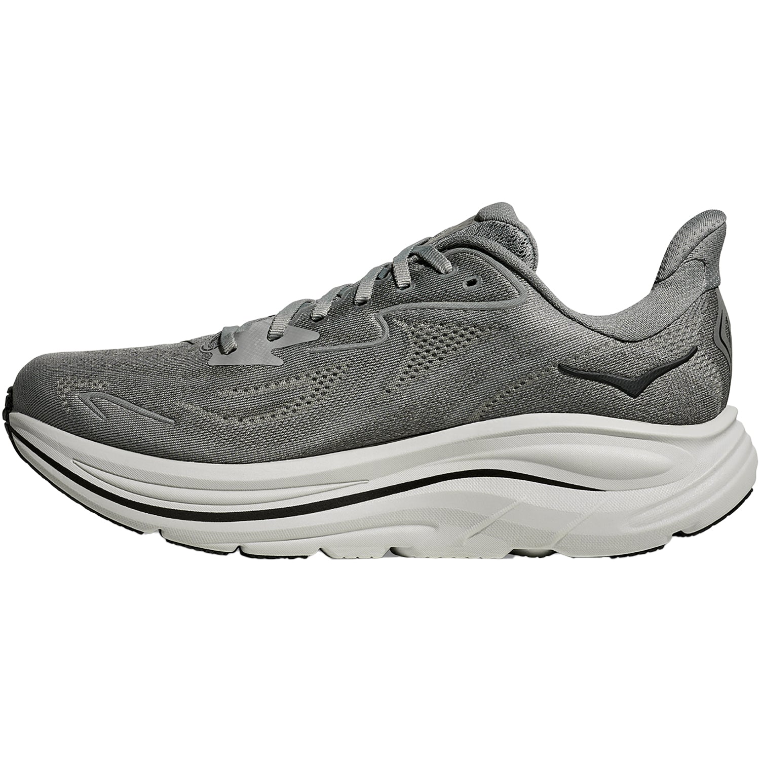 Hoka Clifton 10 (Neutral Support) Men's Athletic Shoes Galactic Grey/Asteroid