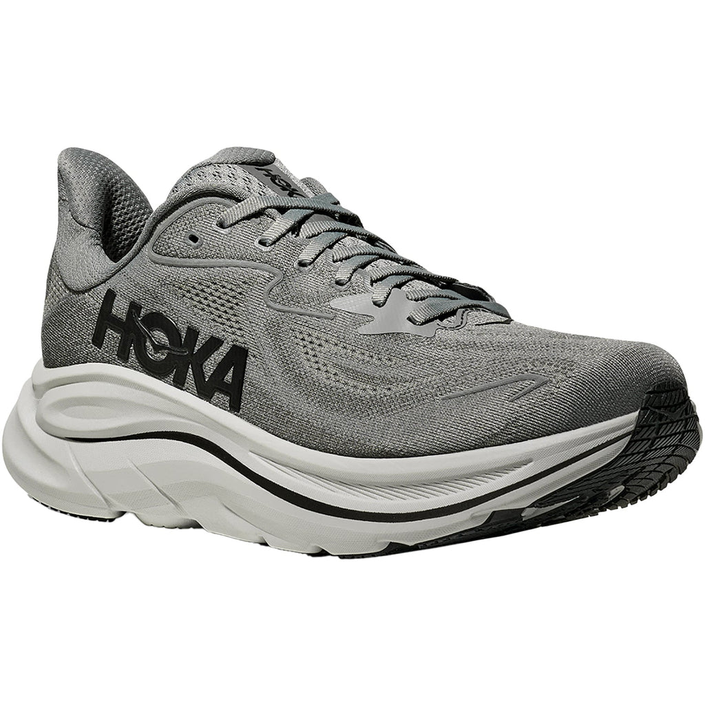 Hoka Clifton 10 (Neutral Support) Men's Athletic Shoes Galactic Grey/Asteroid
