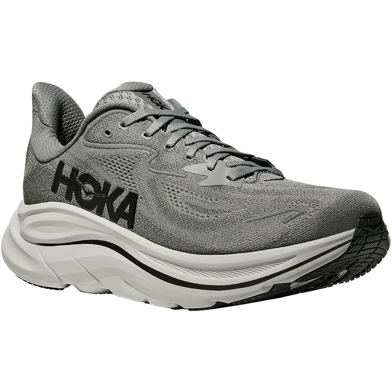 Hoka Clifton 10 (Neutral Support) Men's Athletic Shoes Galactic Grey/Asteroid