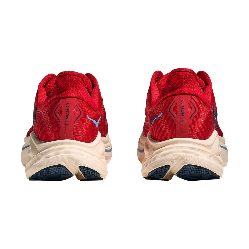 Hoka Clifton 10 (Neutral Support) Men's Athletic Shoes Vermillion/Varsity Navy