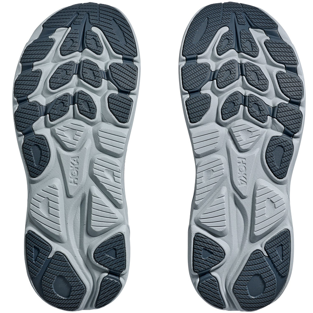 Hoka Clifton 10 (Neutral Support) Women's Athletic Shoes Grout/Mineral Blue