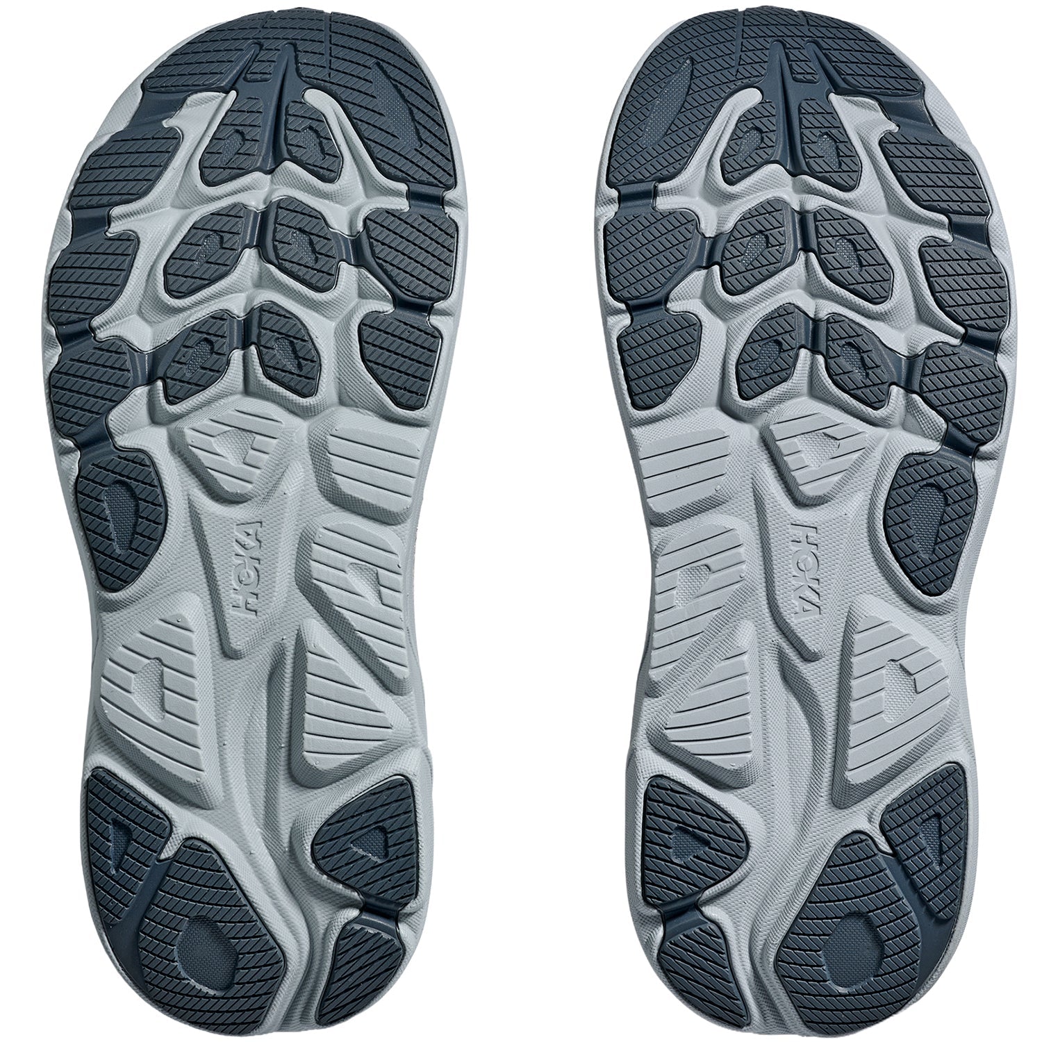 Hoka Clifton 10 (Neutral Support) Women's Athletic Shoes Grout/Mineral Blue