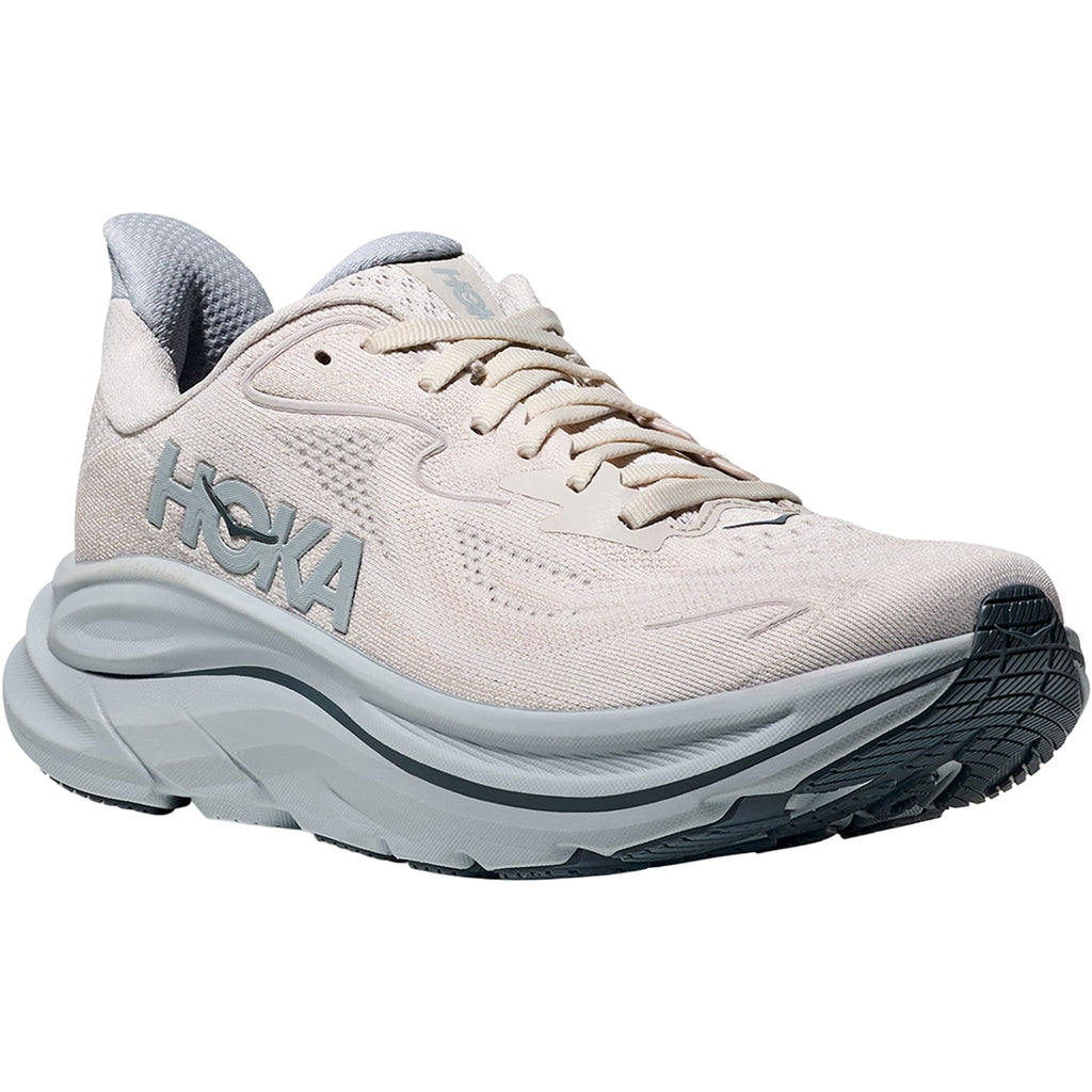 Hoka Clifton 10 (Neutral Support) Women's Athletic Shoes Grout/Mineral Blue