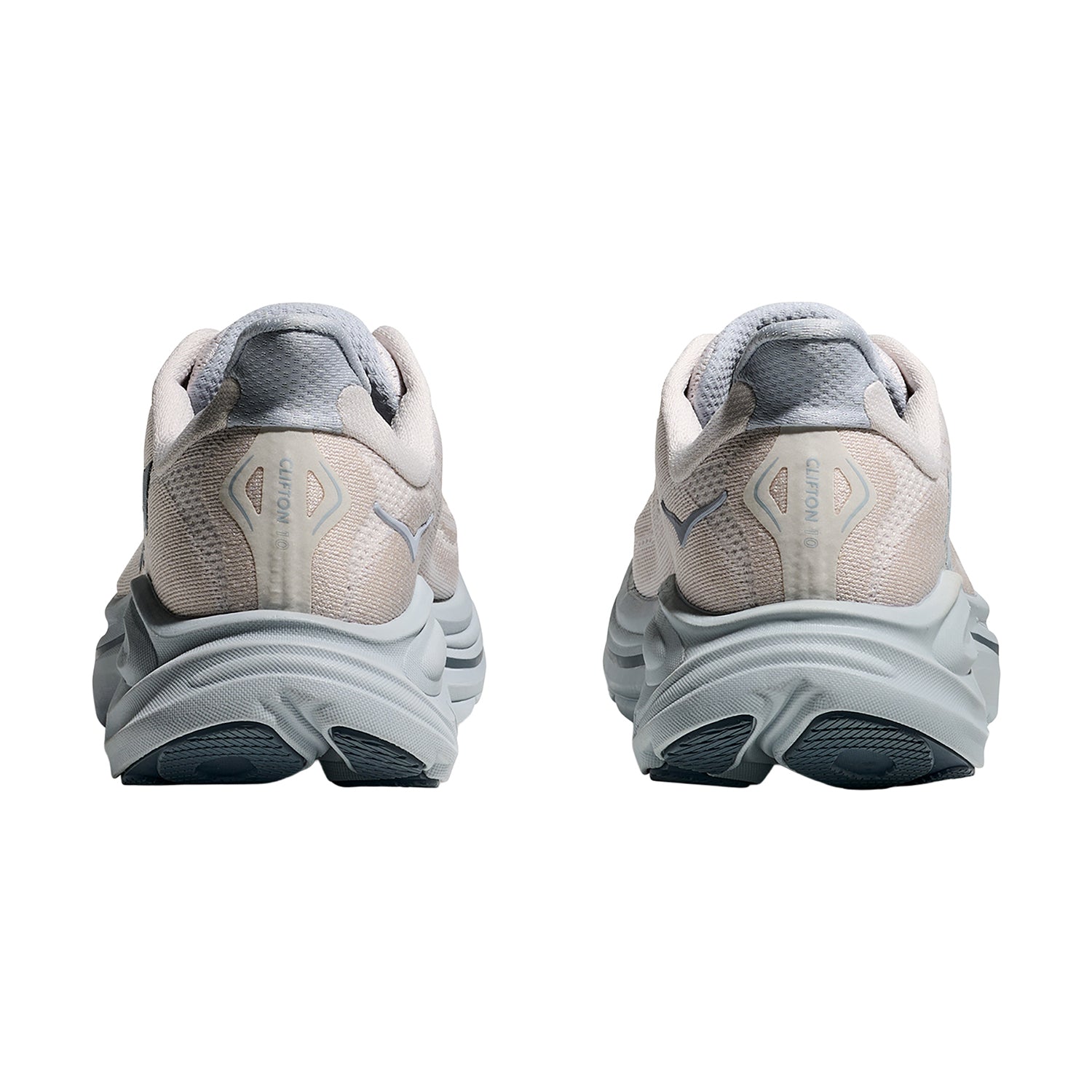 Hoka Clifton 10 (Neutral Support) Women's Athletic Shoes Grout/Mineral Blue