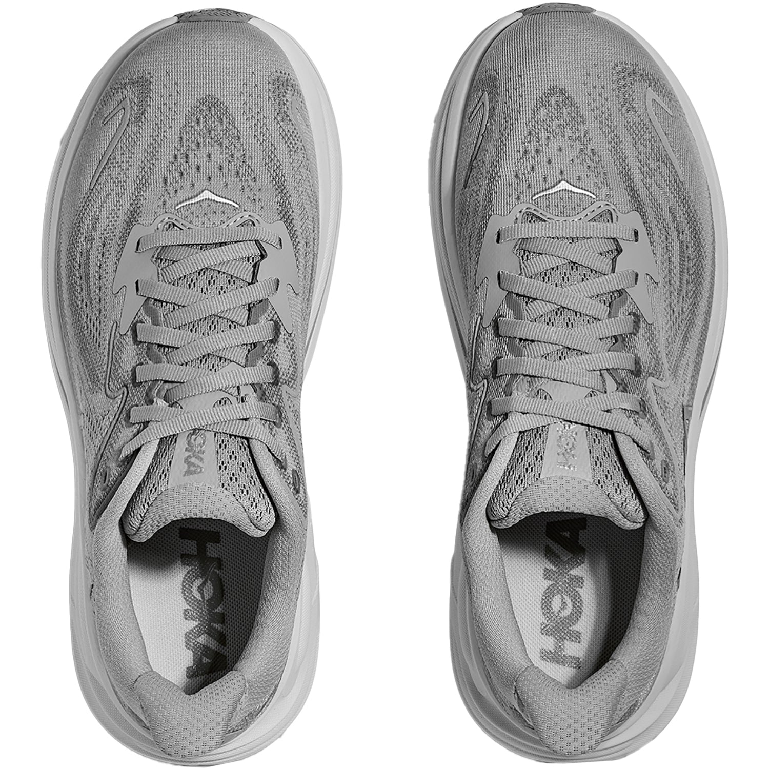 Hoka Clifton 10 (Neutral Support) Women's Athletic Shoes Stellar Grey/Galactic Grey