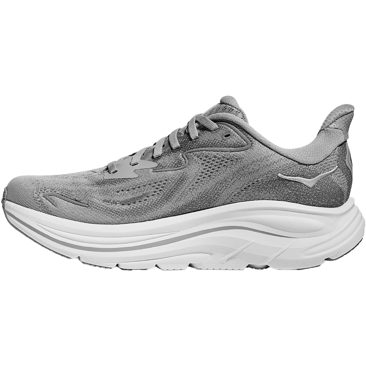 Hoka Clifton 10 (Neutral Support) Women's Athletic Shoes Stellar Grey/Galactic Grey