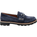Aetrex Collette Women's Slip Ons Navy Suede