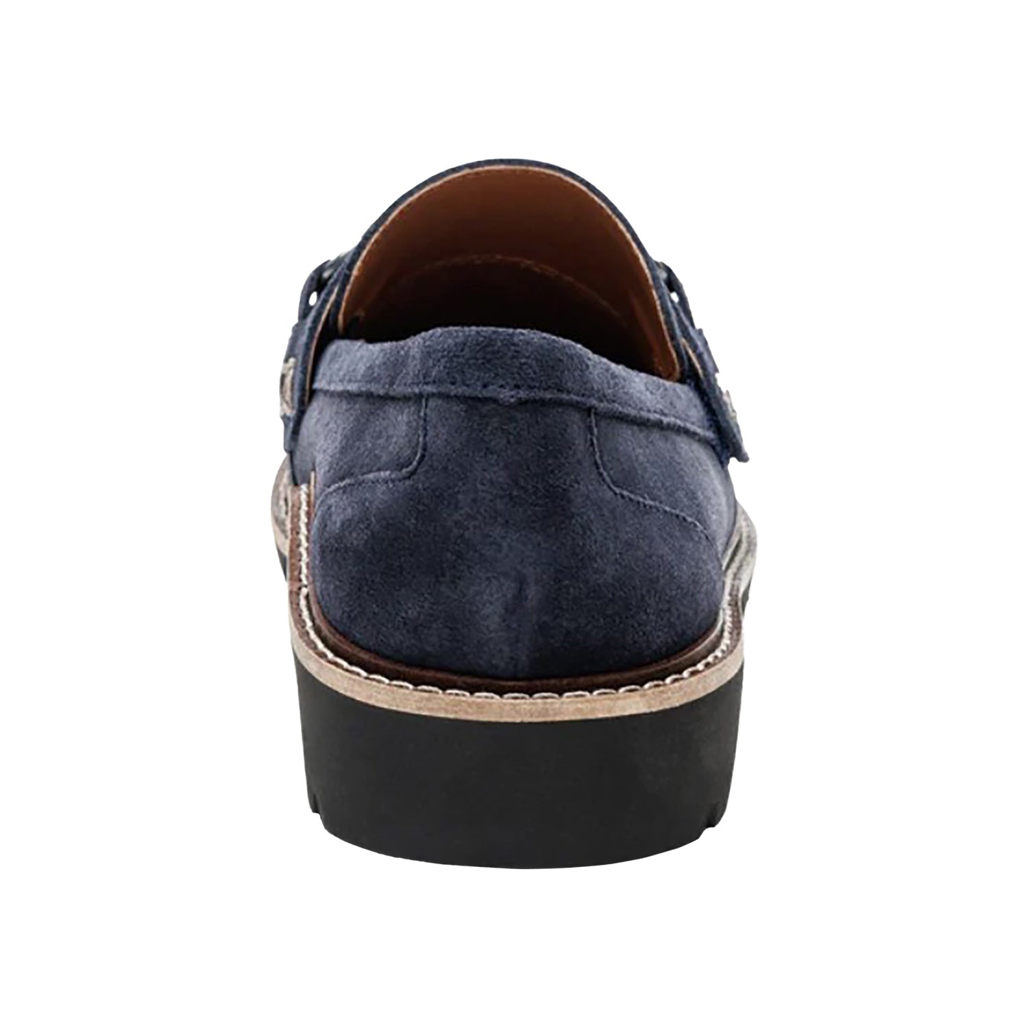 Aetrex Collette Women's Slip Ons Navy Suede