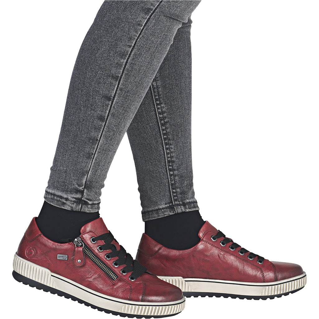 Remonte D0700-36 Maditta Women's Sporty Lace Up Shoes Mohn/Mohn Leather