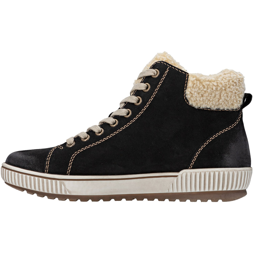 Remonte D0770-03 Maditta Women's Sporty Lace Up Shoes Schwarz/Beige/Schwarz