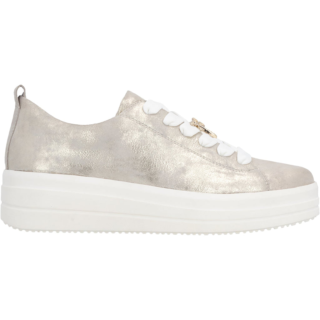 Remonte D1C03-91 Julika 03 Women's Lace Up Shoes Muschel Leather