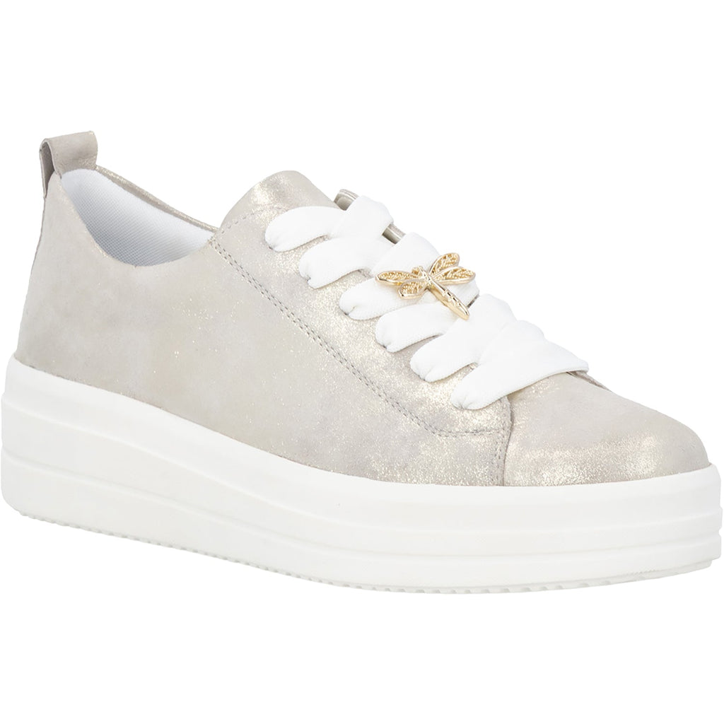 Remonte D1C03-91 Julika 03 Women's Lace Up Shoes Muschel Leather