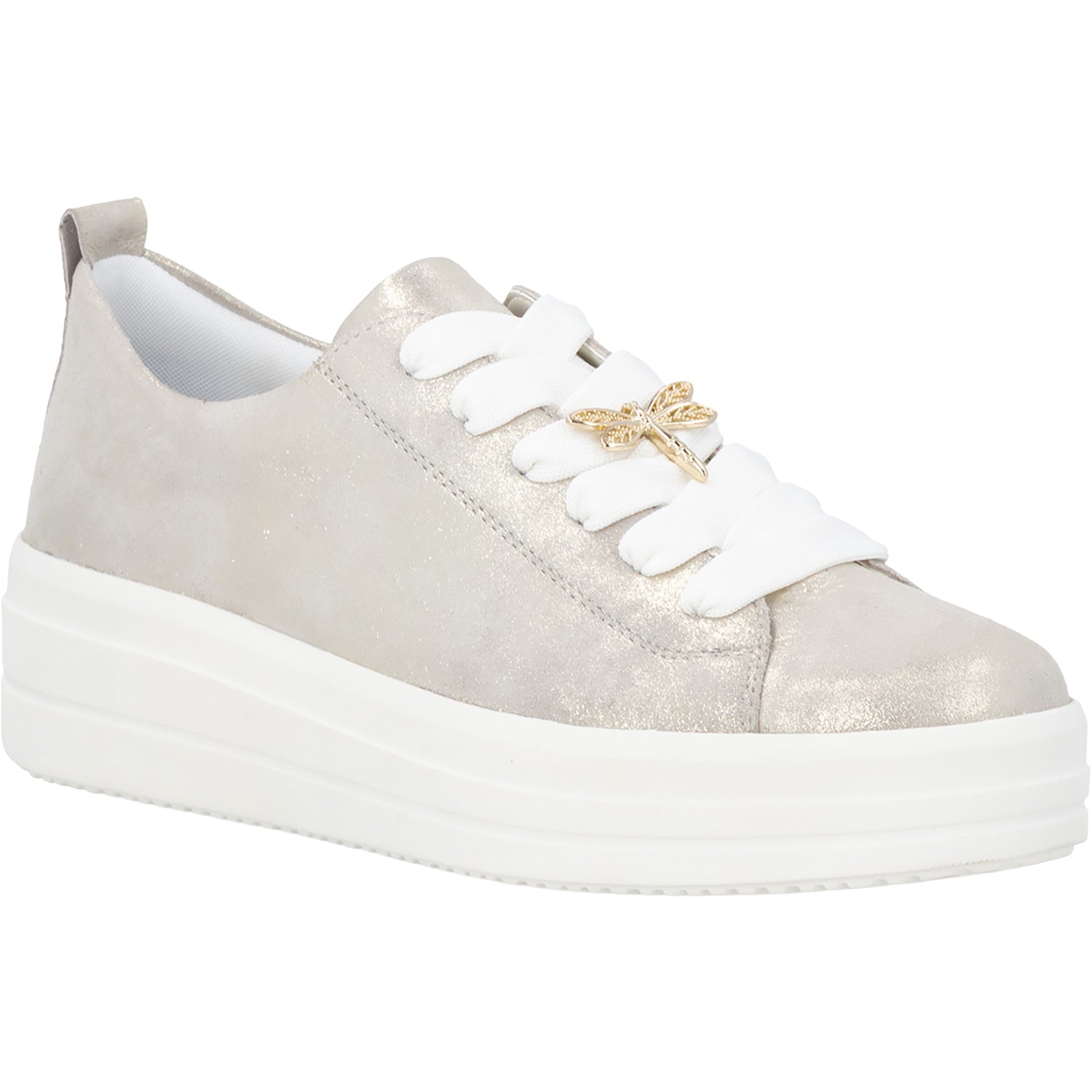 Remonte D1C03-91 Julika 03 Women's Lace Up Shoes Muschel Leather