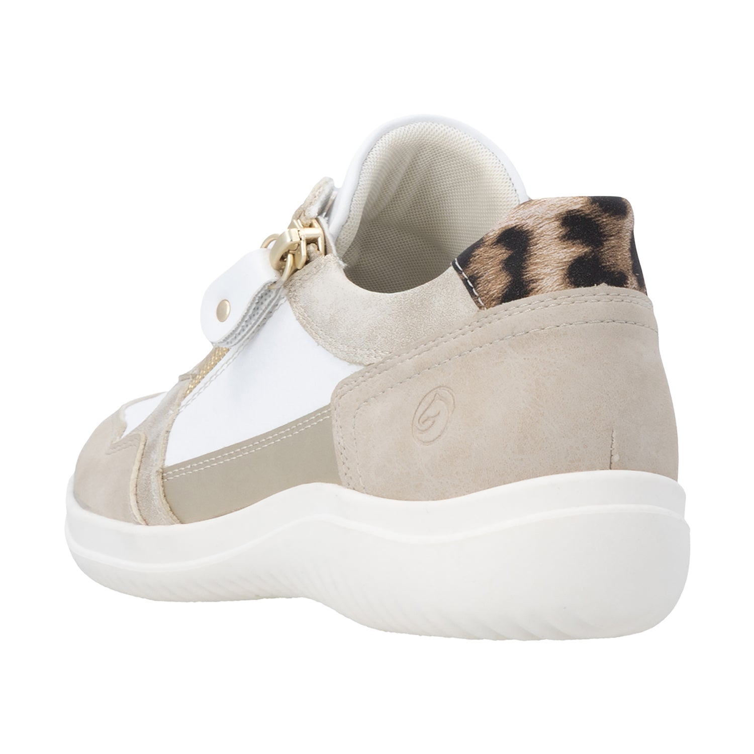 Remonte D1E06-82 Women's Sporty Lace Up Shoes Ginger/Weiss/Muschel